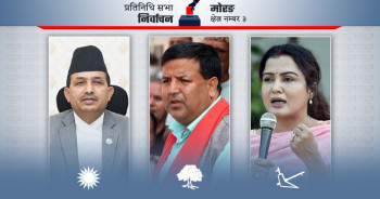 मोरङ ३ मा सुनिल शर्मा पूर्व स्वास्थ्यमन्त्री ढकालभन्दा २० हजार मतले अघि